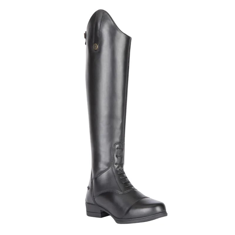 Moretta Luisa Synthetic Junior Tall Riding Boots - Black