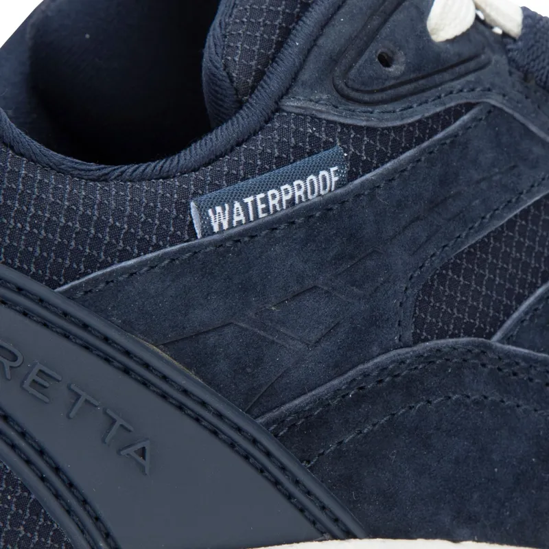 Moretta Mossa Womens Waterproof Trail Trainers - Navy-10