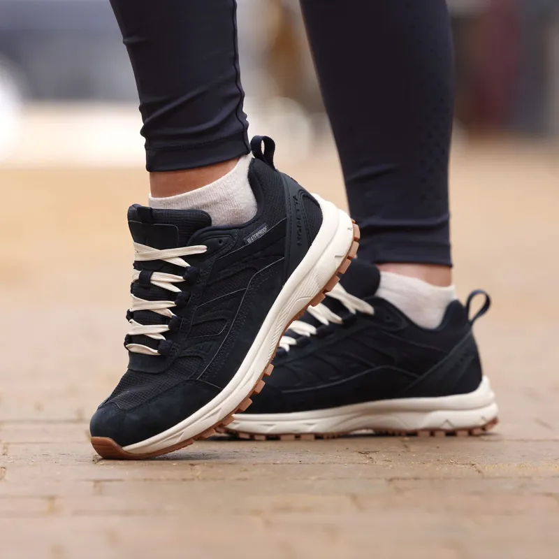 Moretta Mossa Womens Waterproof Trail Trainers - Navy-1