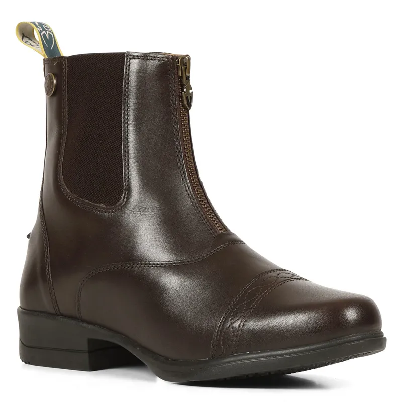 Moretta Rosetta Junior Paddock Boots - Brown