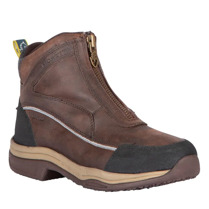 Moretta Vittoria XGRIP Junior Short Boots - Brown
