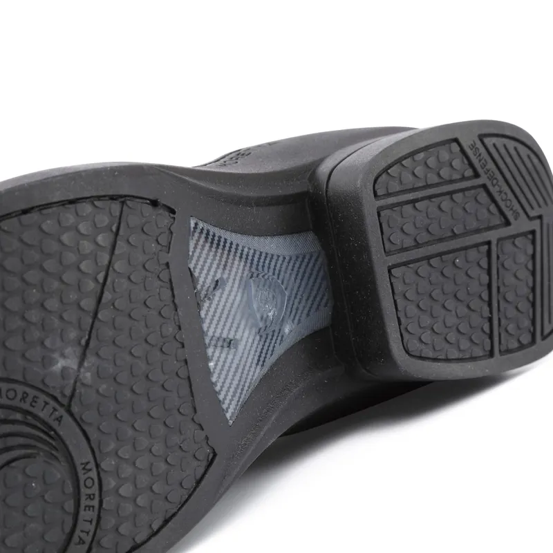 Moretta Alessia Adults Paddock Boots - Black-3