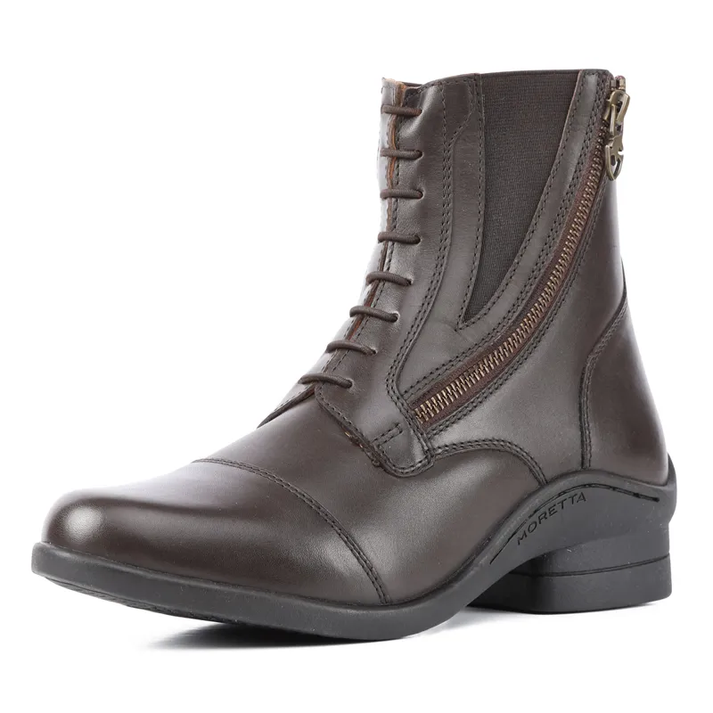 Moretta Alessia Adults Paddock Boots - Brown