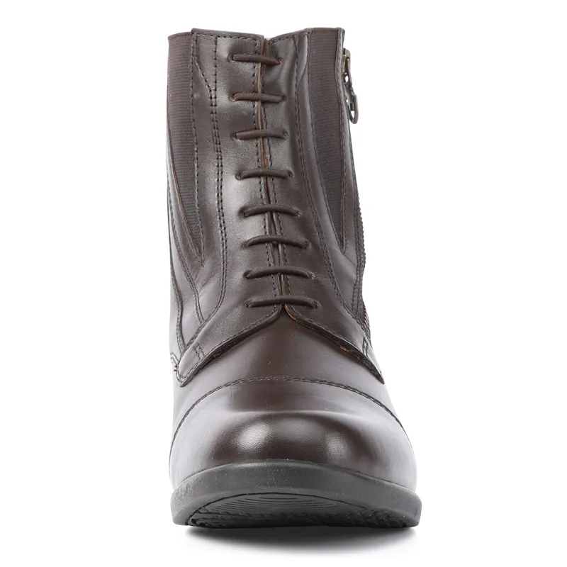 Moretta Alessia Adults Paddock Boots - Brown-2