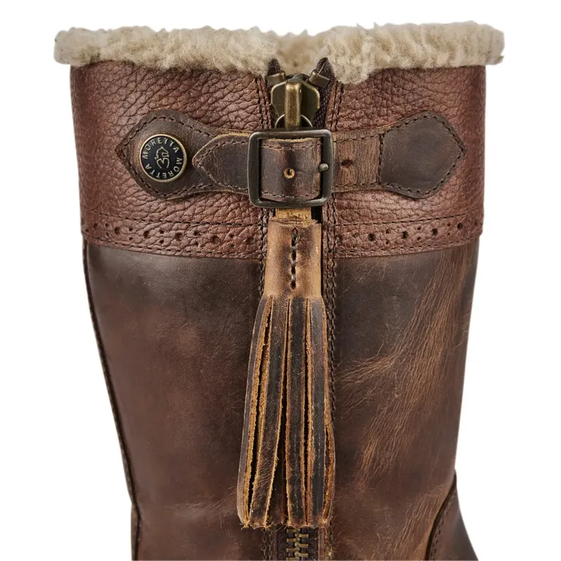 Moretta Amelda Junior Country Ankle Boots - Brown-4