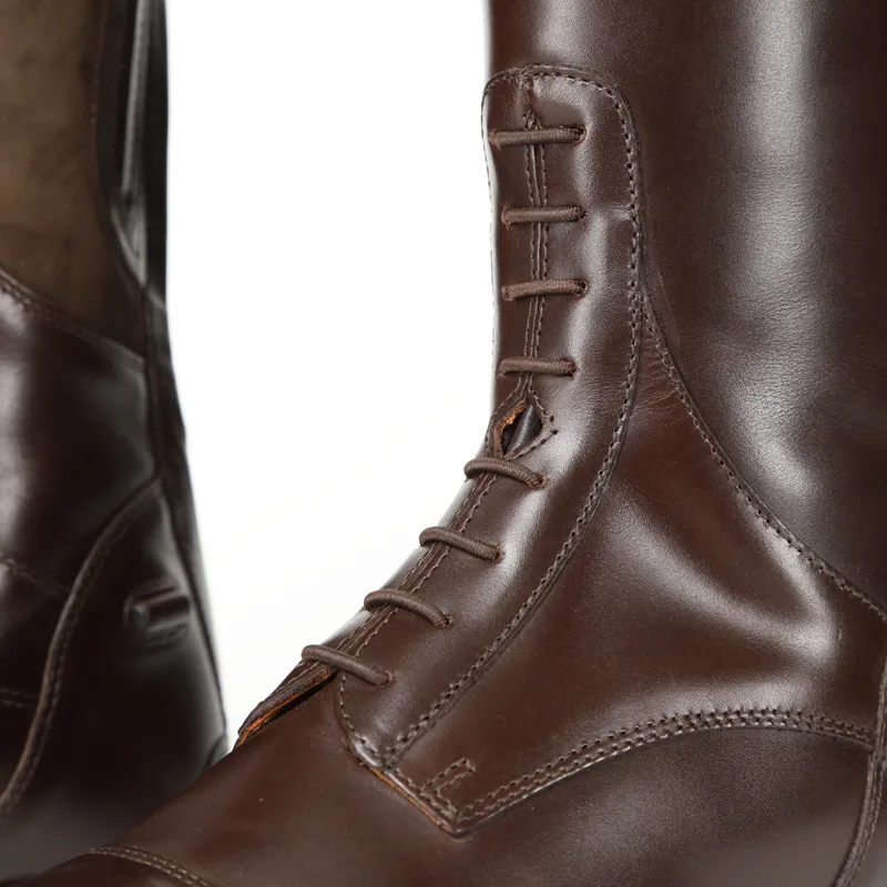 Moretta Gabriella Ladies Tall Riding Boots - Brown-1