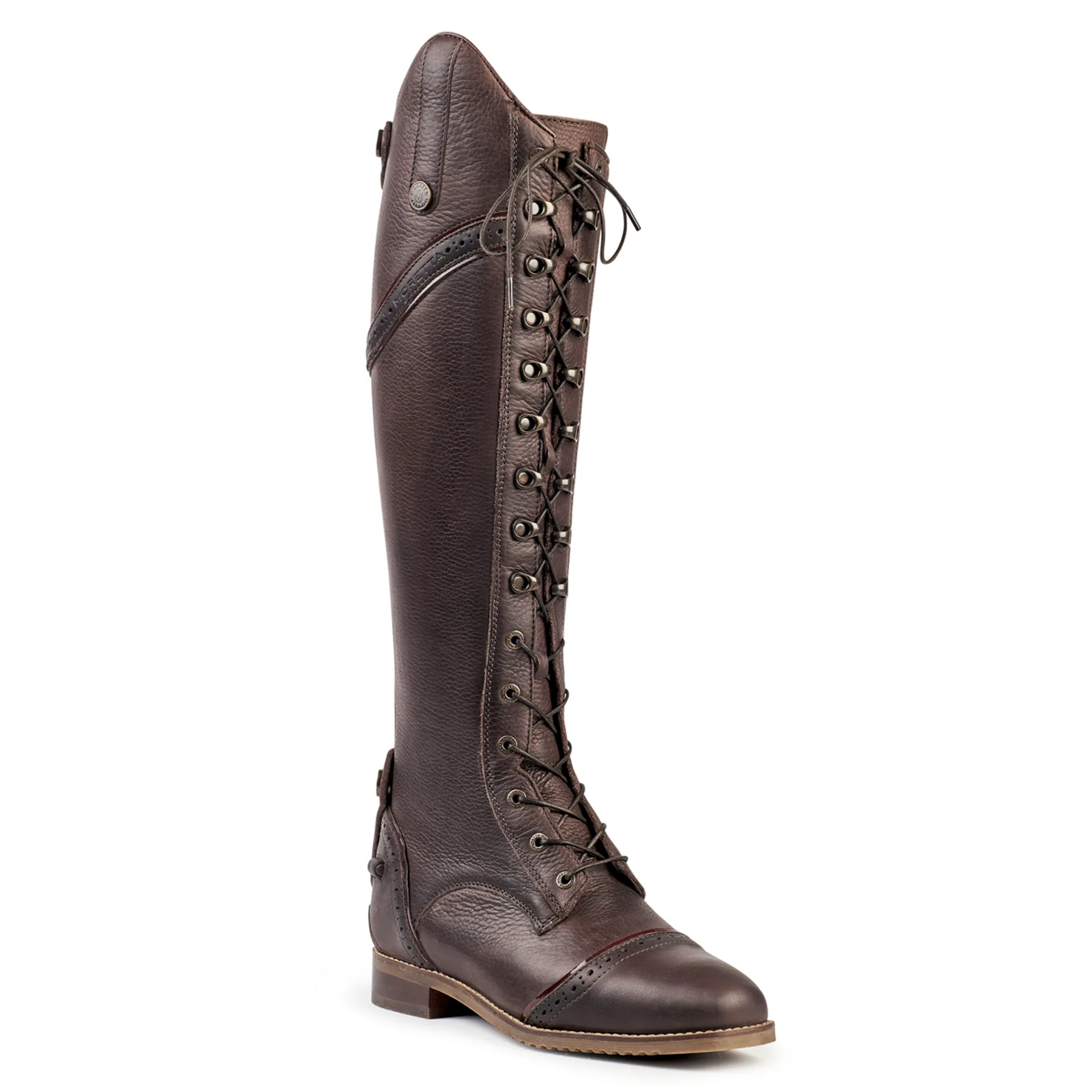 Moretta Maddalena Tall Riding Boots Brown