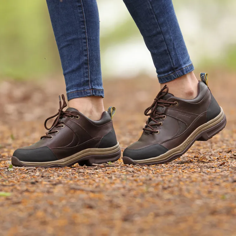 Moretta Norvara XGRIP Riding Trainers - Brown-4