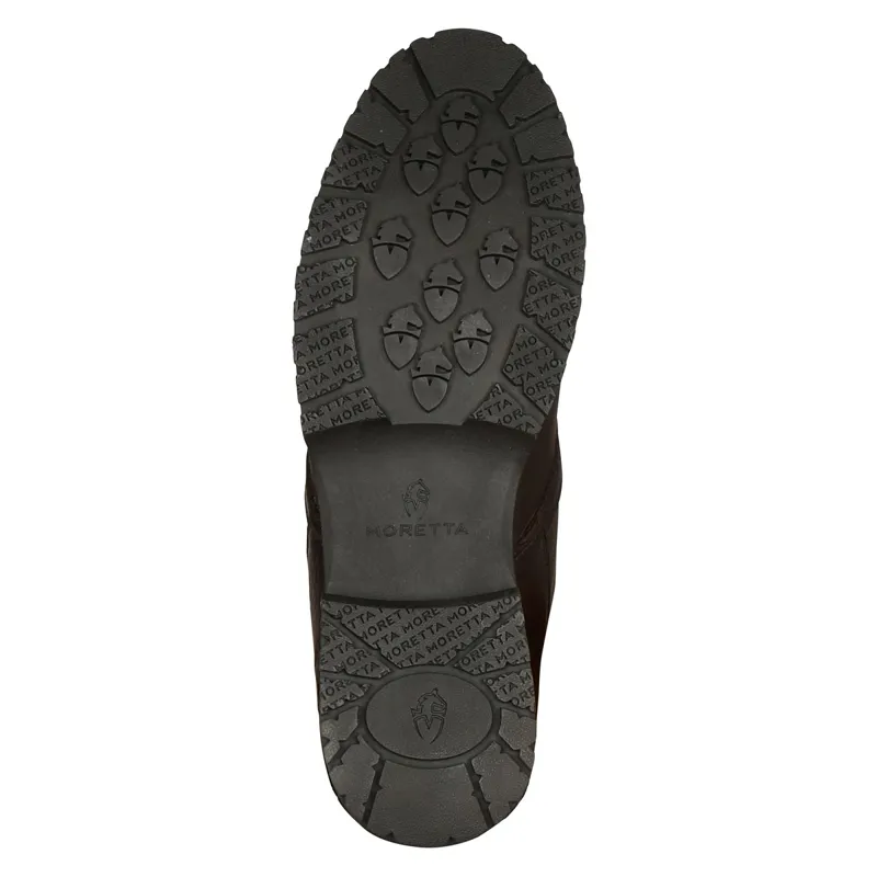 Moretta Varese Ladies Short Country Boots - Brown-2