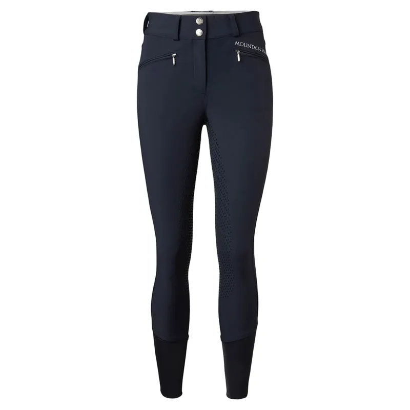Mountain Horse Diana Full Grip Womens Breeches - Navy