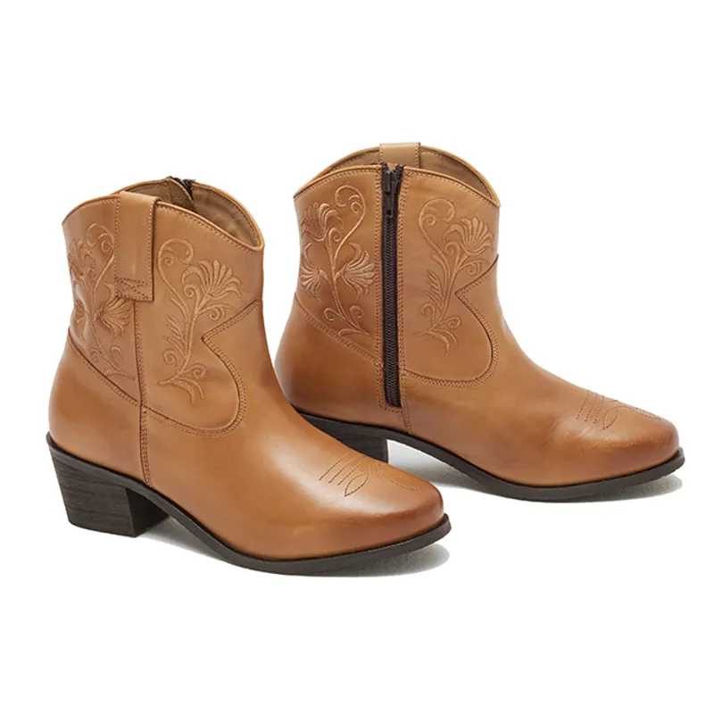 Mountain Horse Loretta Womens Western Boots - Tan