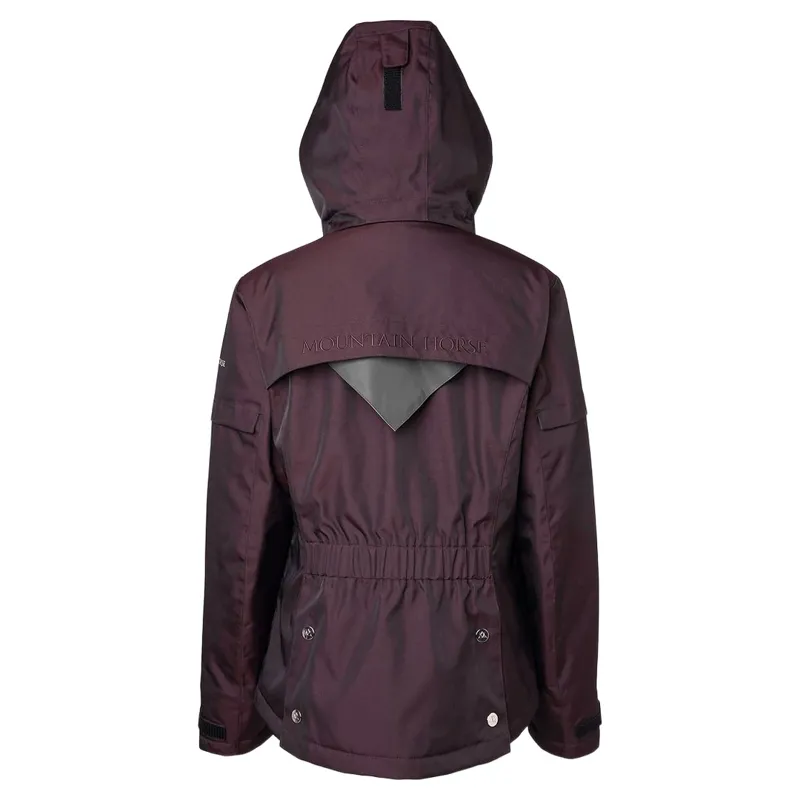 Mountain Horse Royal Grace Womens Waterproof Jacket - Dark Bordeaux-3