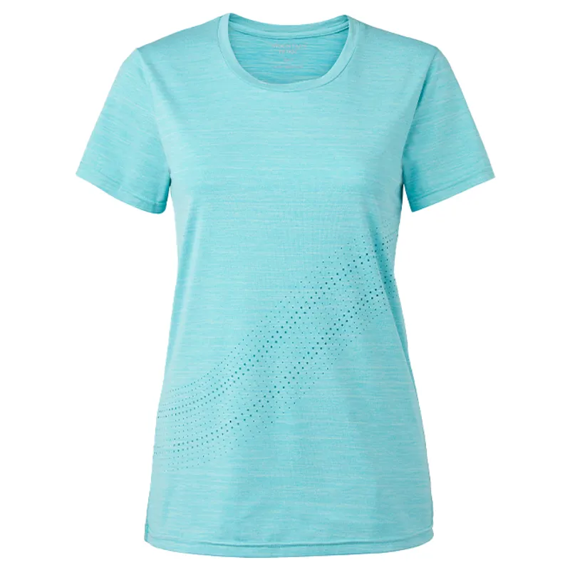 Mountain Horse Tara Ladies Technical Tee - Teal Blue