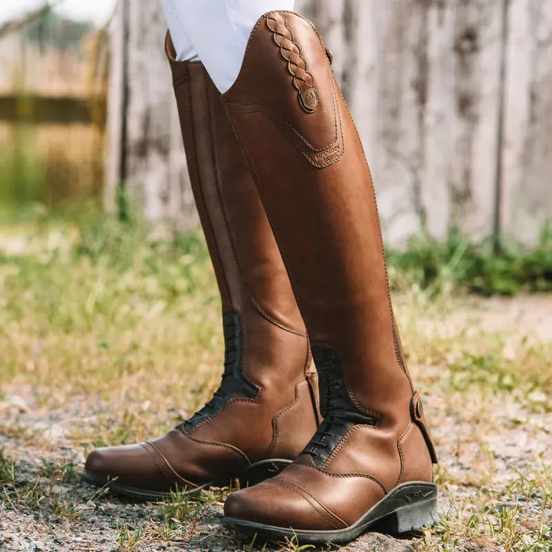 Mountain Horse Valkyria Tall Riding Boots - Brown-1