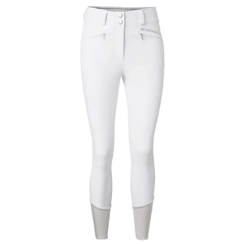 Mountain Horse Diana Knee Grip Ladies Competition Breeches - White