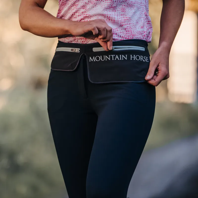 Mountain Horse Double Pocket Waist Bag - Navy-1