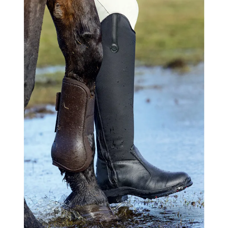 Mountain Horse Active Winter Young Rider Junior Tall Boots - Black-1