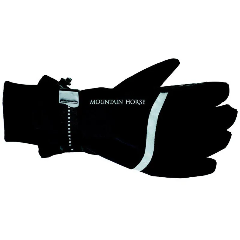Mountain Horse Explorer Junior Riding Gloves - Black