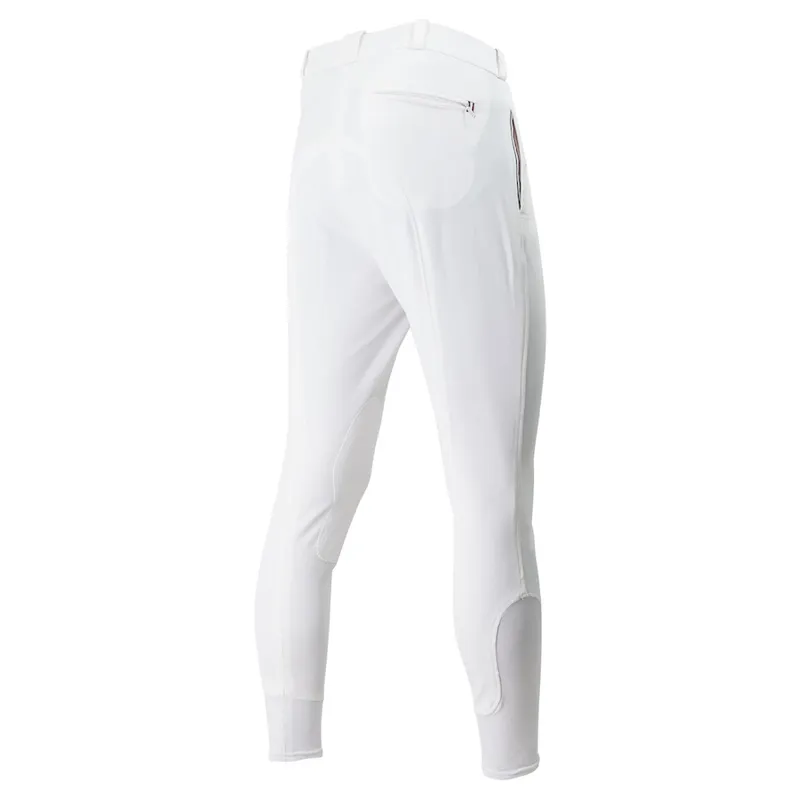 Mark Todd Auckland Mens Pleated Front Breeches - White-1