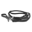 Mark Todd Leather/Rope Draw Reins - Black