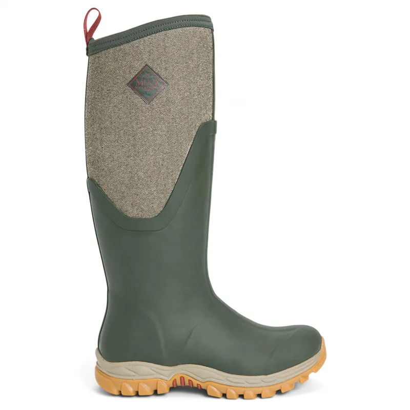 Muck Boot Arctic Sport II Tall Ladies Wellington Boots - Olive-8