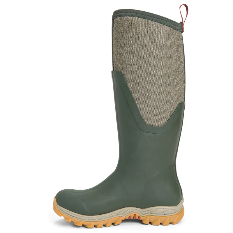 Muck Boot Arctic Sport II Tall Ladies Wellington Boots - Olive-7