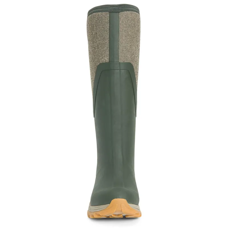Muck Boot Arctic Sport II Tall Ladies Wellington Boots - Olive-1