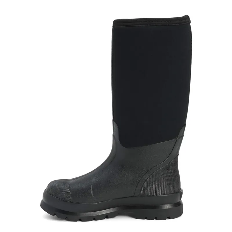 Muck Boot Chore Tall Unisex Classic Wellington Boots - Black-3
