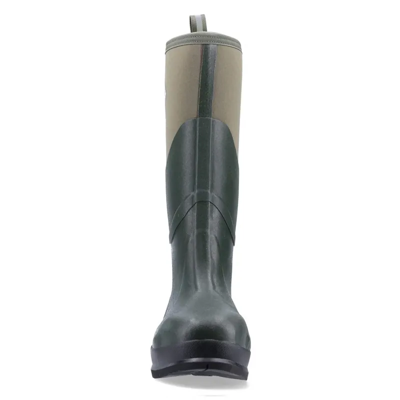 Muck Boot Chore Max S5 Steel Toe Unisex Tall Wellington Boots - Moss-6