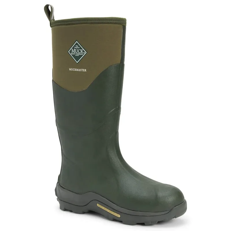 Muck Boot MuckMaster Tall Unisex Wellington Boots - Moss-2