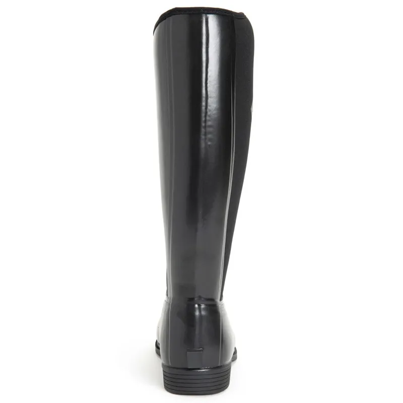 Muck Boot Derby Ladies Tall Wellington Waterproof Riding Boots - Black-5
