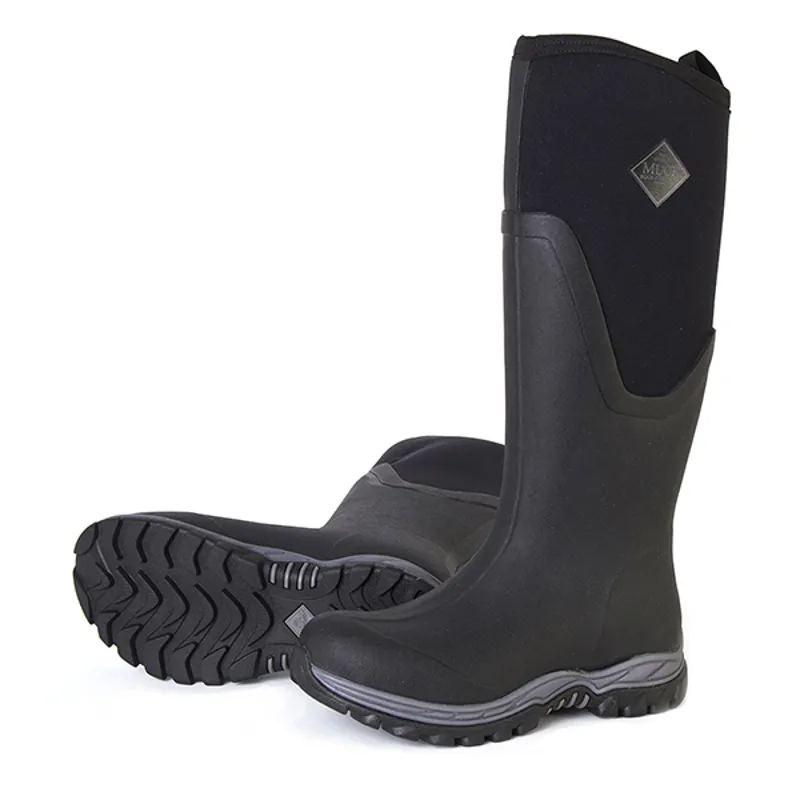 Muck Boot Arctic Sport II Tall Ladies Wellington Boots - Black-1