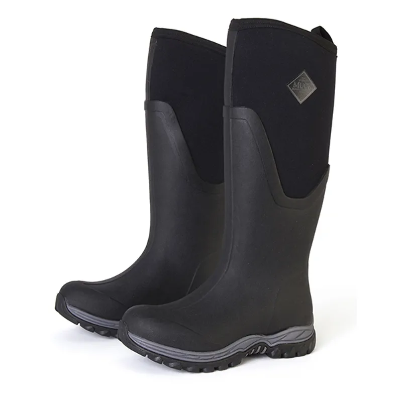 Muck Boot Arctic Sport II Tall Ladies Wellington Boots - Black-9