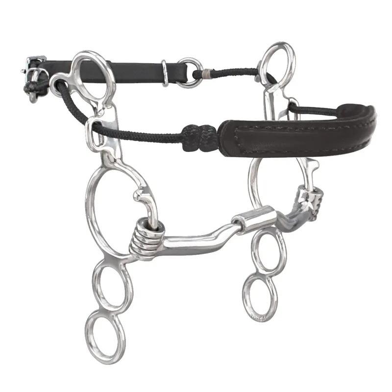 Myler 3-Ring Combination Low Port Comfort Snaffle MB04 Level 2 Bit