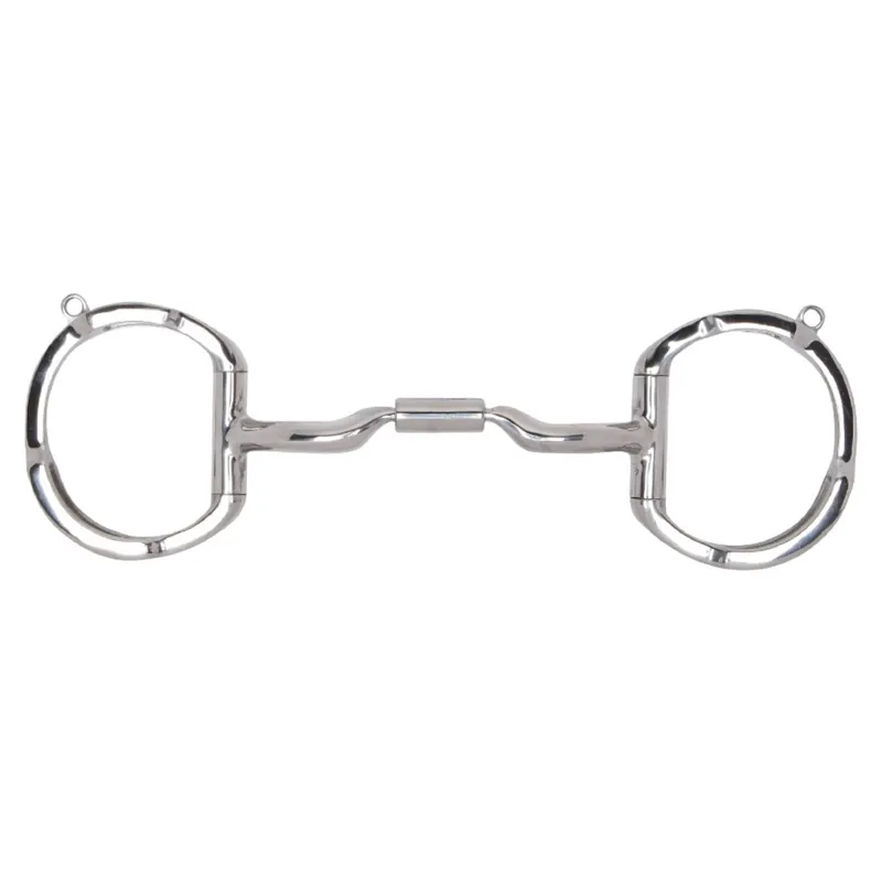 Myler Eggbutt With Hooks Low Port Comfort Snaffle MB04 Level 2 Bit