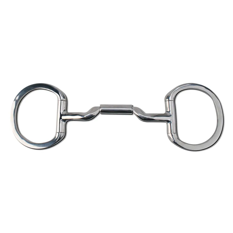 Myler Eggbutt Without Hooks Low Port Mullen Barrel MB06 Level 2-3 Bit