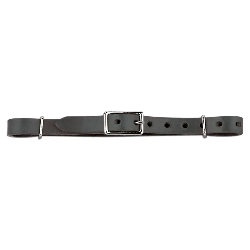 Myler Synthetic Beta Combo Bit Curb Strap - Black