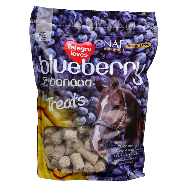 NAF Blueberry and Banana Treats - 1kg