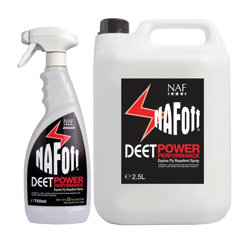 Fly spray top for horses