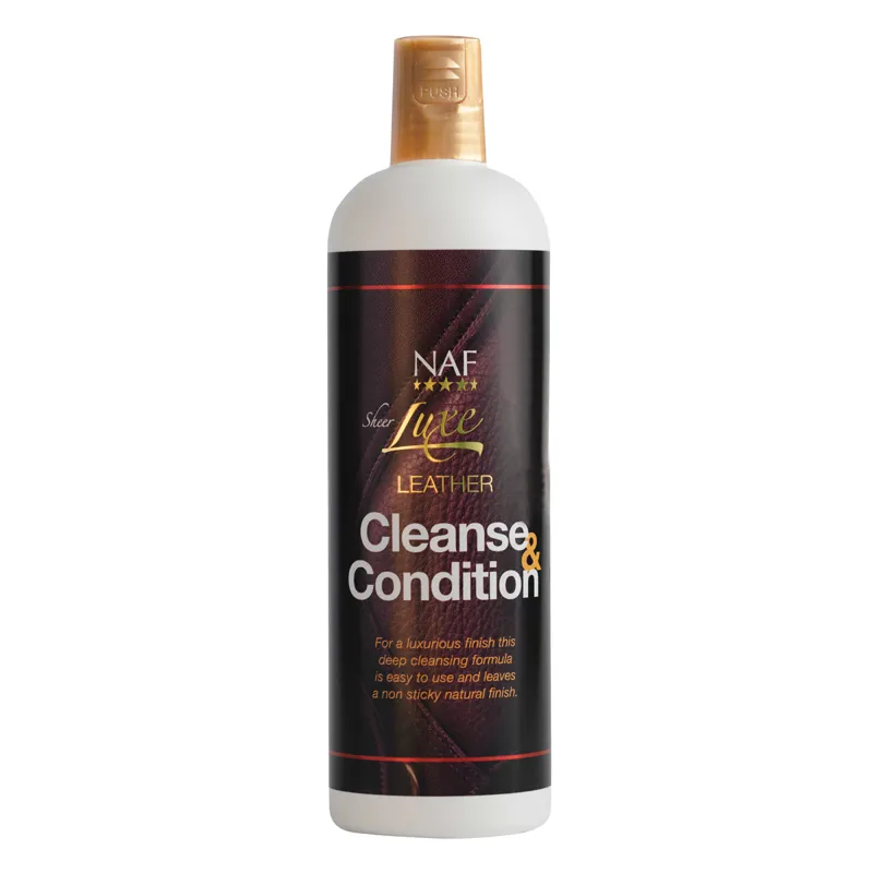 NAF Sheer Luxe Leather Cleanse and Condition