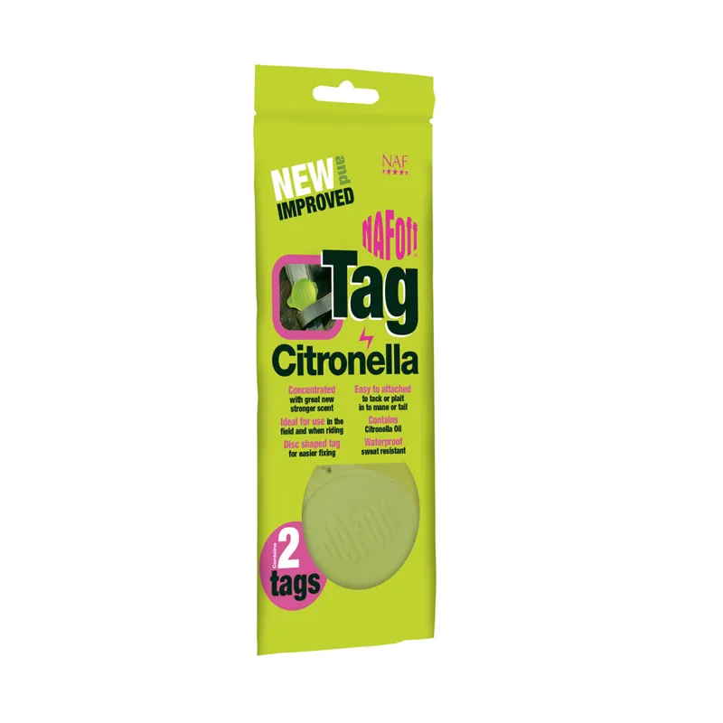 NAF OFF Citronella Tag