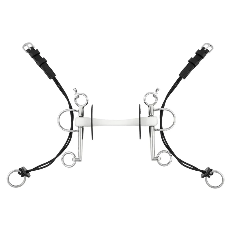 Nathe Gag Pelham Bit with Mullen Mouth