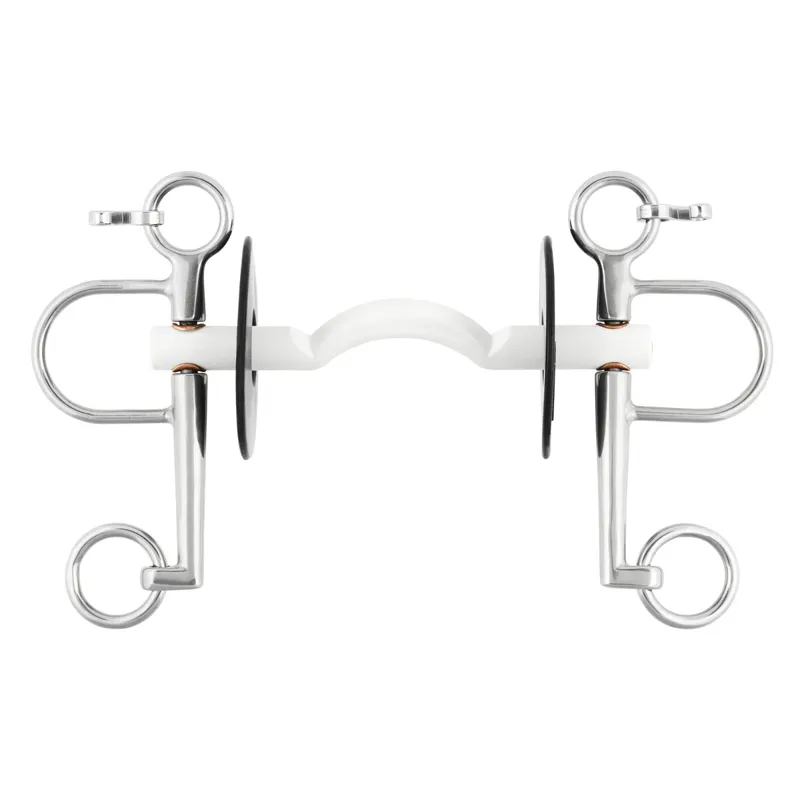 Nathe Pelham with Soft Ported Mouthpiece  - 7cm Cheeks/15mm Thick