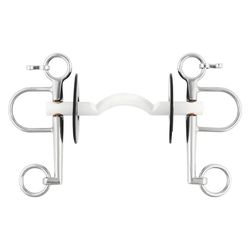 Nathe Pelham with Hard Ported Mouthpiece  - 7cm Cheeks/15mm Thick