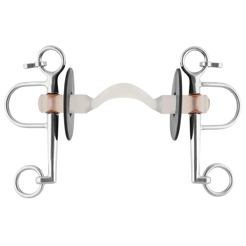 Nathe Pelham with Hard Ported Mullen Mouth - 5.5cm Cheeks/20mm Thick