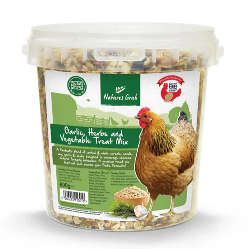 Nature's Grub Treat Mix - Garlic Herbs and Vegetable-1