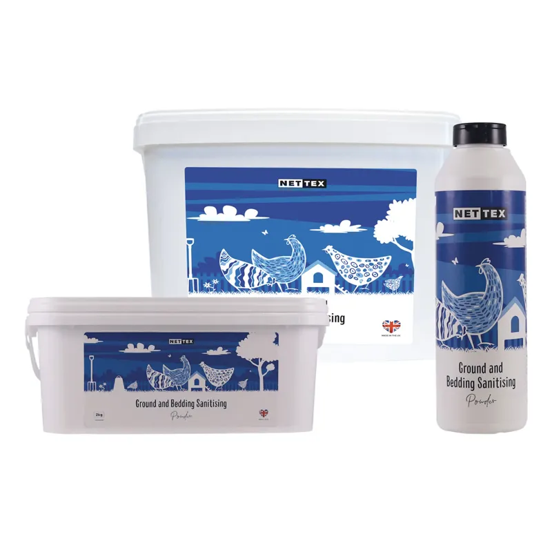 Nettex Poultry Ground and Bedding Sanitising Powder