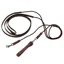 Norton Leather/Cord Draw Reins - Brown