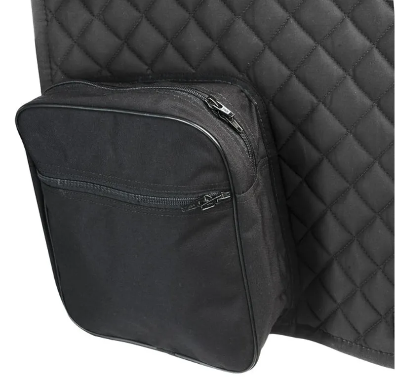 Norton Endurance Saddlecloth with Pockets - Black-1