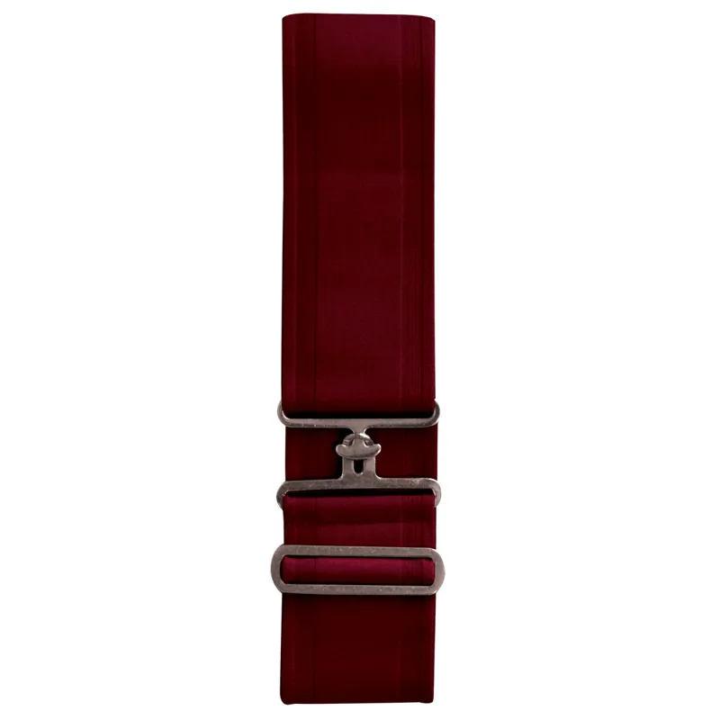 Norton Elastic Surcingle - Burgundy
